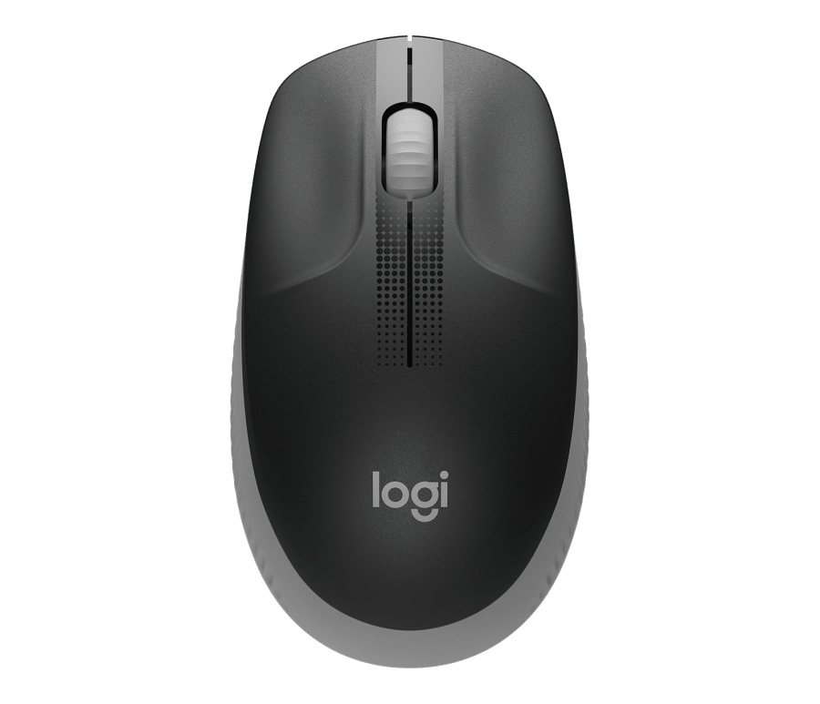Безжична мишка Logitech M190 Full-size - MID GREY