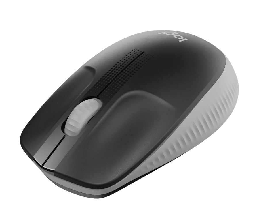Безжична мишка Logitech M190 Full-size - MID GREY
