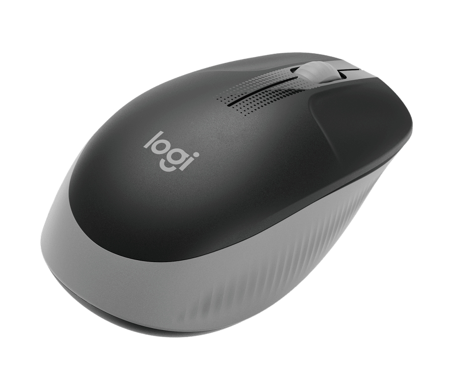 Безжична мишка Logitech M190 Full-size - MID GREY