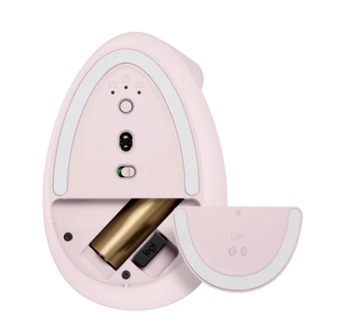 Мишка Logitech Lift Vertical Ergonomic - ROSE/DARK ROSE