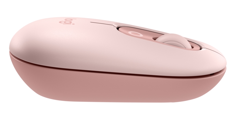 Мишка Logitech POP Mouse emoji -  ROSE - BT - N/A - EMEA28i-935 - FY25,TERRA
