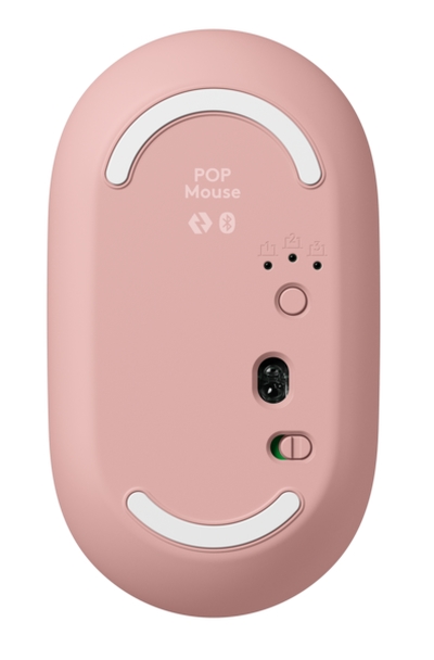 Мишка Logitech POP Mouse emoji -  ROSE - BT - N/A - EMEA28i-935 - FY25,TERRA