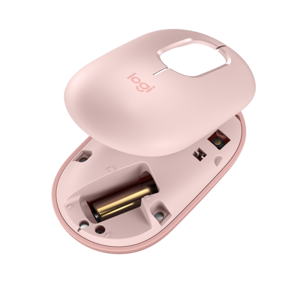Мишка Logitech POP Mouse emoji -  ROSE - BT - N/A - EMEA28i-935 - FY25,TERRA