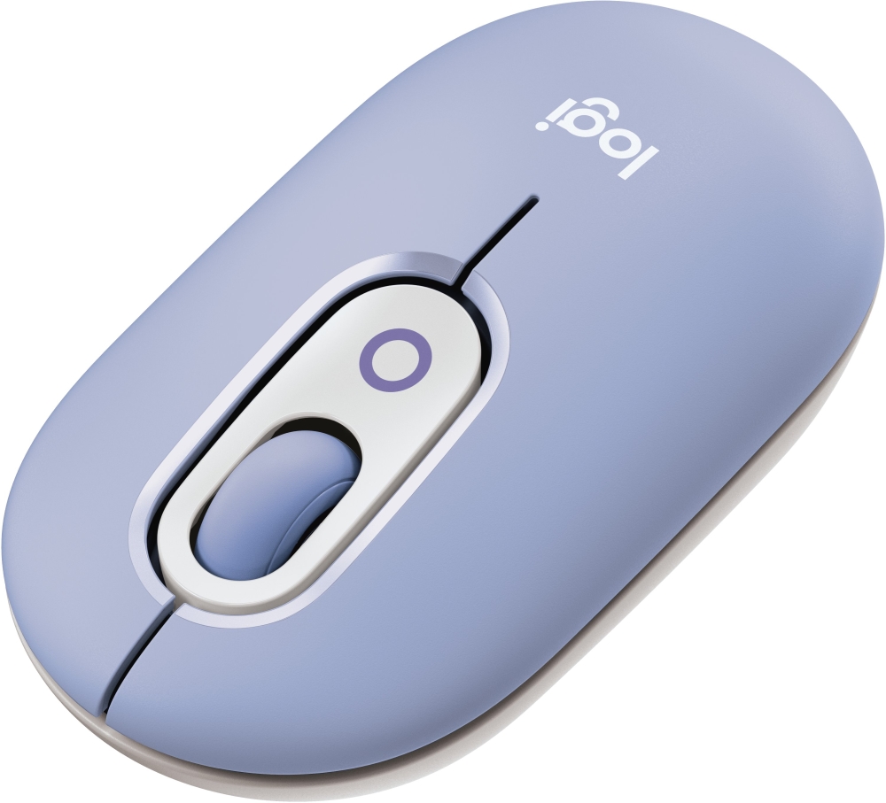 Mouse Logitech POP Mouse emoji -  LILAC - BT - N/A - EMEA28i-935 - FY25,TERRA