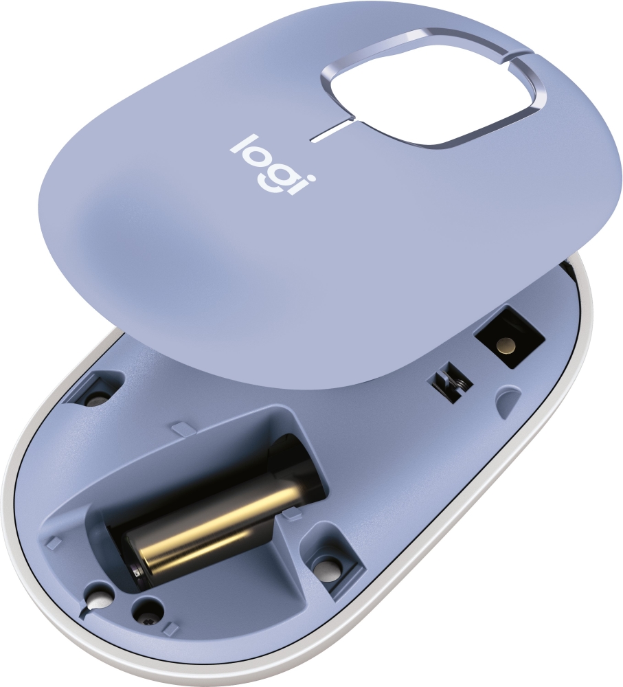 Mouse Logitech POP Mouse emoji -  LILAC - BT - N/A - EMEA28i-935 - FY25,TERRA