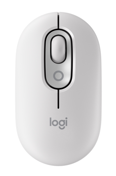 Mouse Logitech POP Mouse emoji -  OFF-WHITE - BT - N/A - EMEA28i-935 - FY25,TERRA