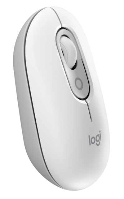 Mouse Logitech POP Mouse emoji -  OFF-WHITE - BT - N/A - EMEA28i-935 - FY25,TERRA