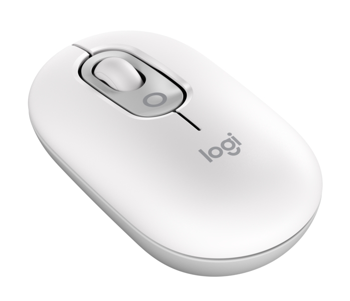 Mouse Logitech POP Mouse emoji -  OFF-WHITE - BT - N/A - EMEA28i-935 - FY25,TERRA