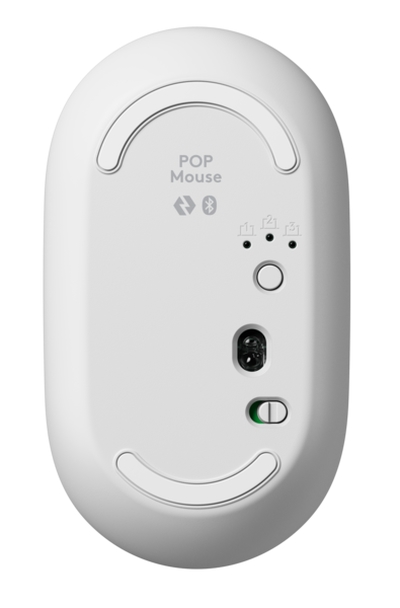 Mouse Logitech POP Mouse emoji -  OFF-WHITE - BT - N/A - EMEA28i-935 - FY25,TERRA
