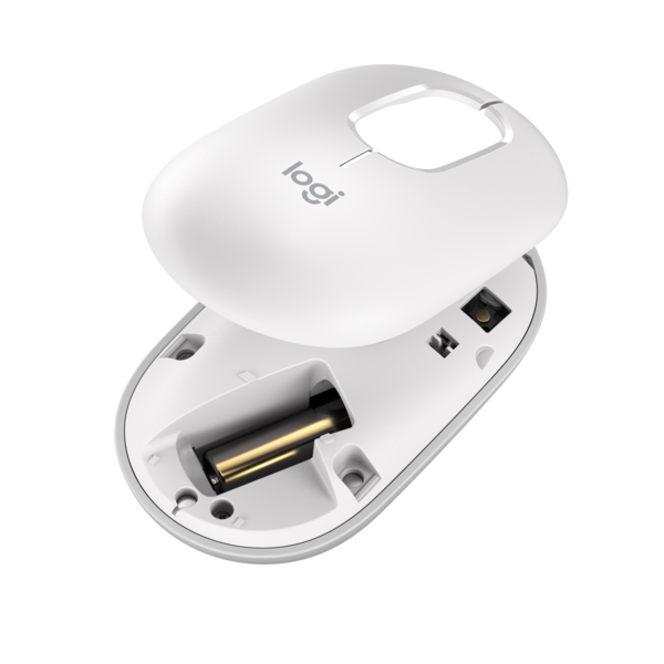 Mouse Logitech POP Mouse emoji -  OFF-WHITE - BT - N/A - EMEA28i-935 - FY25,TERRA
