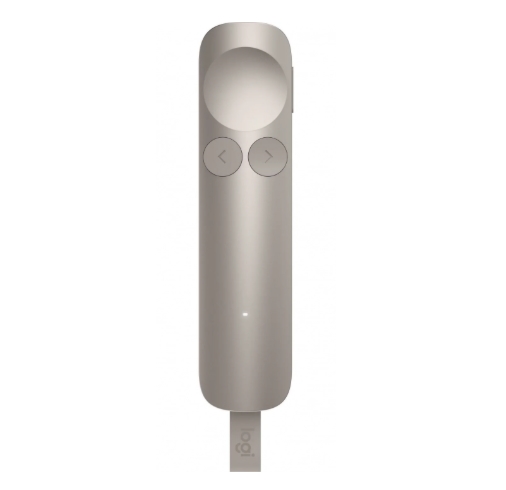 Презентационна мишка Logitech Spotlight 2 Remote, пясък