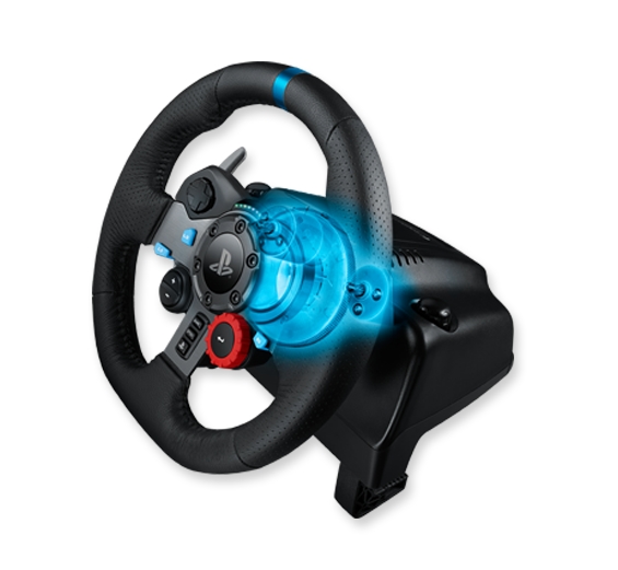 Гейминг волан Logitech G29 Force Racing, PS4, PS3, PC