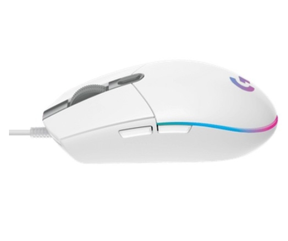 Гейминг мишка Logitech G102, Lightsync RGB, 8000 DPI, White