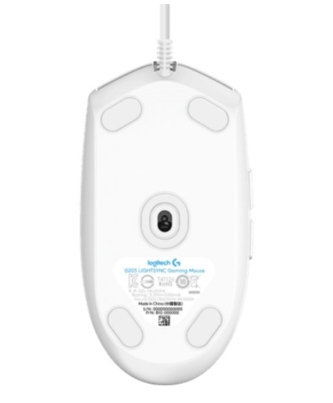 Гейминг мишка Logitech G102, Lightsync RGB, 8000 DPI, White