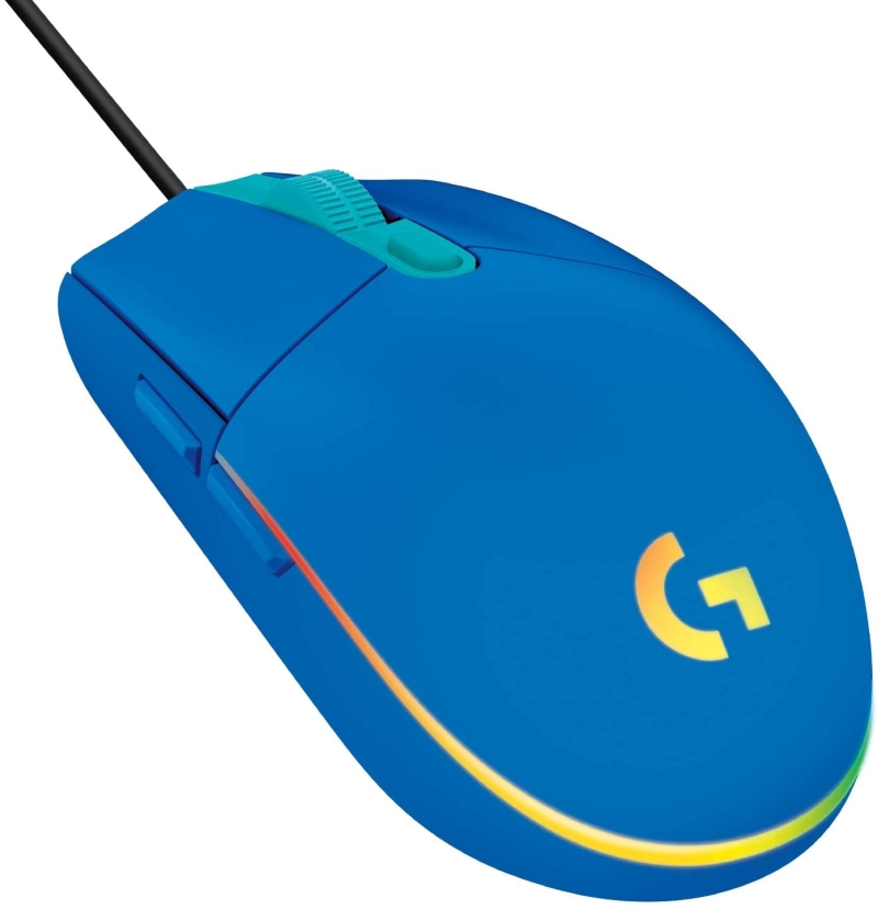 Гейминг мишка Logitech G102, 8000 DPI, Blue