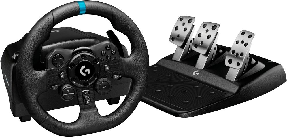 Кожен Волан и педали Logitech G923 Racing, PS4, PC