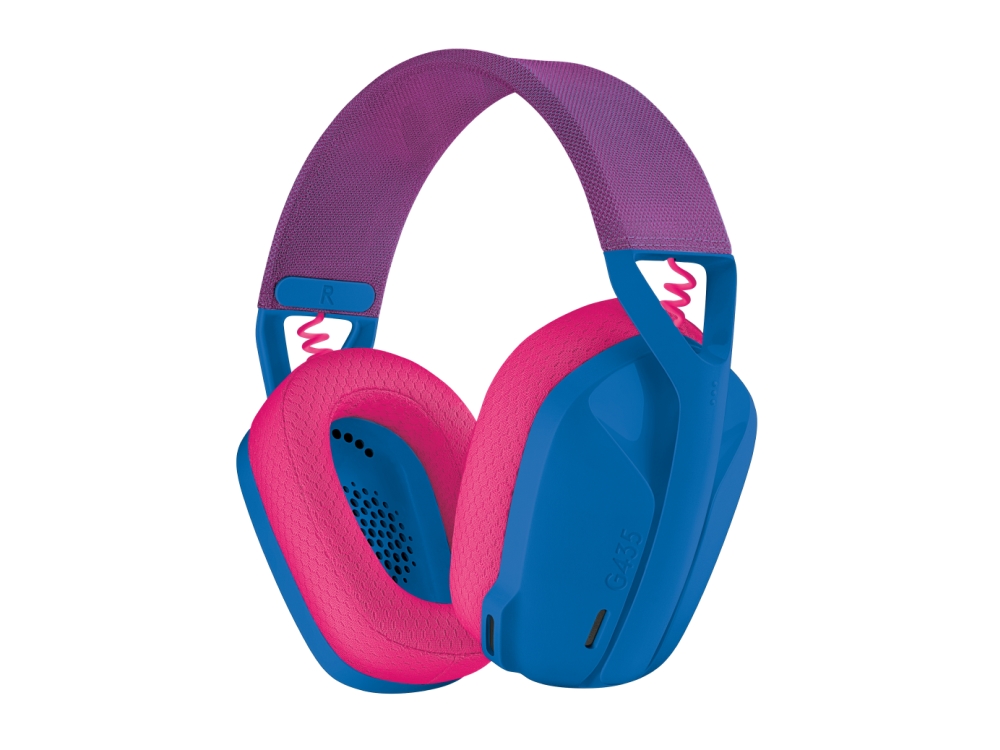 Gaming слушалки Logitech G435 LIGHTSPEED Wireless – BLUE