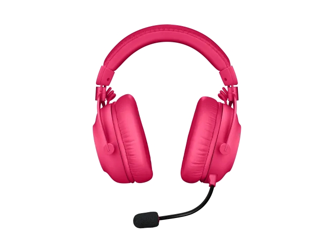 Gaming безжични слушалки Logitech PRO X 2 LIGHTSPEED – MAGENTA EMEA28-935