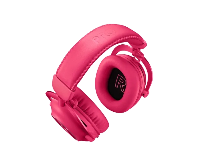 Gaming безжични слушалки Logitech PRO X 2 LIGHTSPEED – MAGENTA EMEA28-935