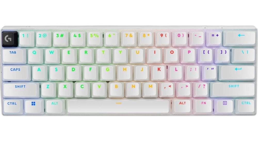 Gaming keyboard Logitech PRO X 60 - Tactile - USINTL White