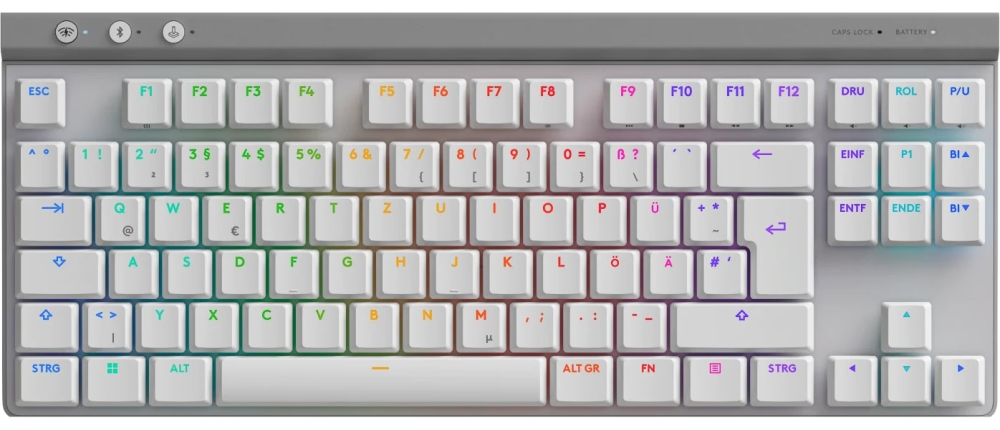 Gaming keyboard Logitech G515 LIGHTSPEED TKL - WHITE - US INTL - EMEA28i-935