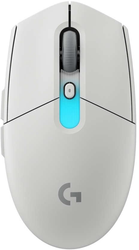 Геймърска мишка Logitech G305 X Superlight, 2.4 GHz, бяла