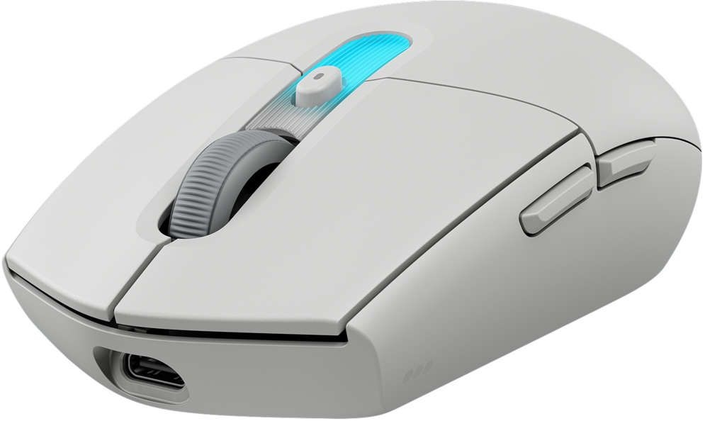 Геймърска мишка Logitech G305 X Superlight, 2.4 GHz, бяла