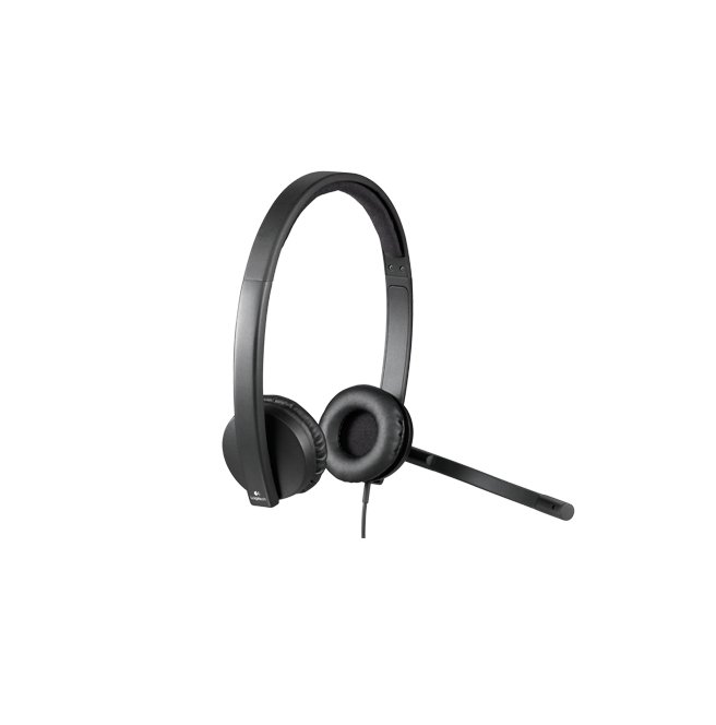 Слушалки Logitech USB H570e Stereo, USB