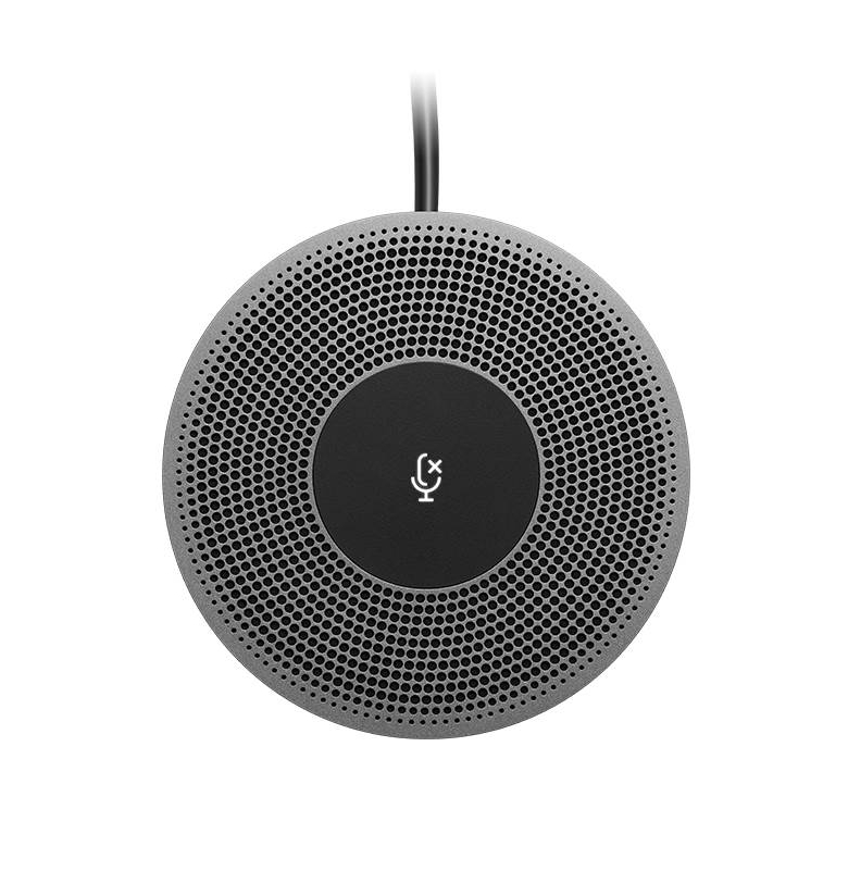 Бутон Logitech MeetUp Expansion Mic, Mute, Black
