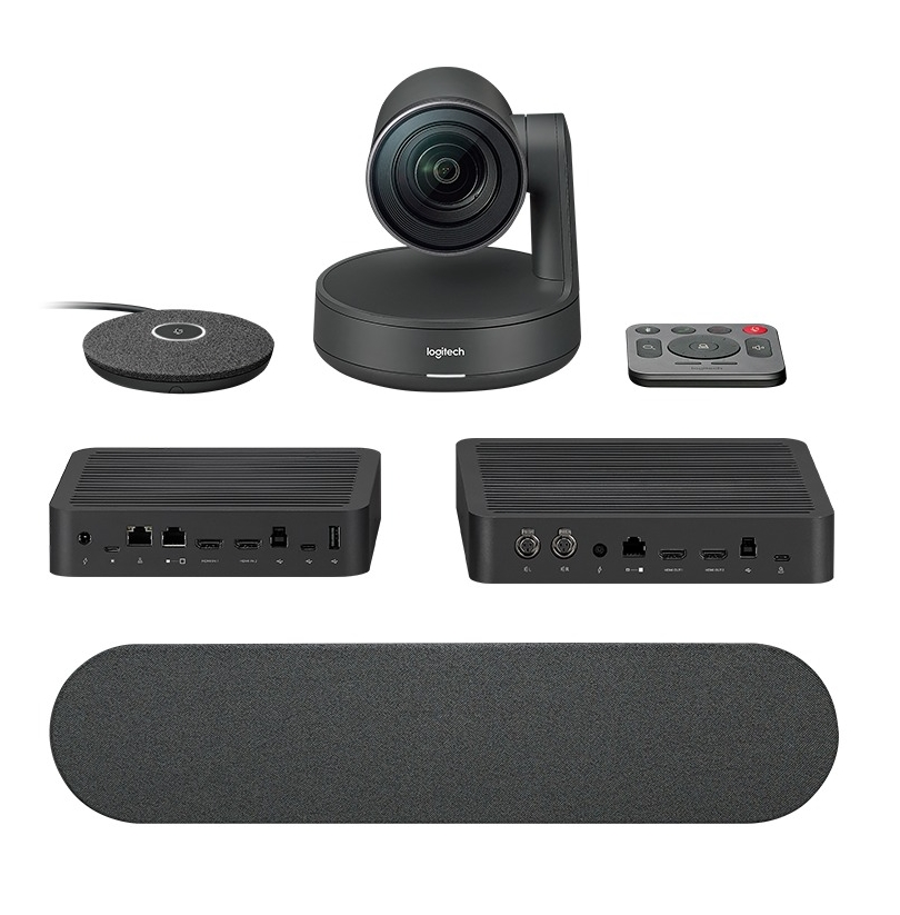 Web камера Logitech Rally Conference, UltraHD, Black