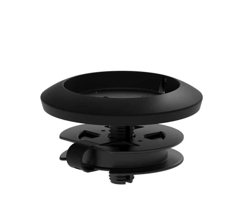 Gaming стойка Logitech Rally Mic Pod Mount, Graphite