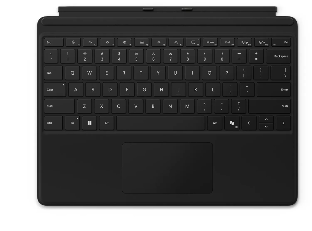 Keyboard Microsoft Surface Pro 2024 Con ENG/INT, Black
