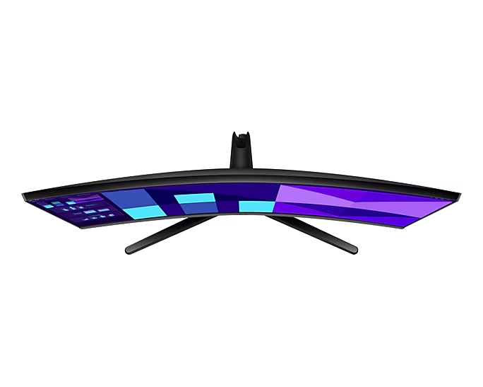 Монитор Samsung 27D392 27 Curved VA 1920x1080 4ms 100Hz D-Sub HDMI Черен