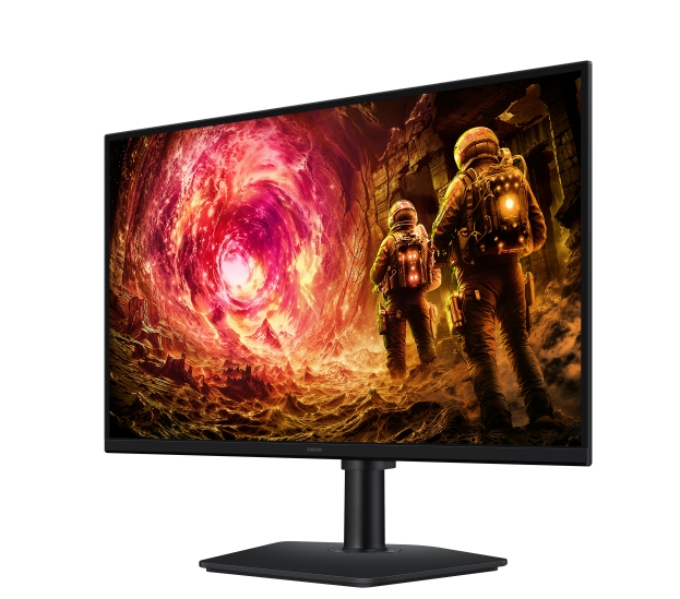 Samsung 27FG502 Odyssey G5 Monitor 27 QHD IPS 180Hz 1ms DP HDMI Black