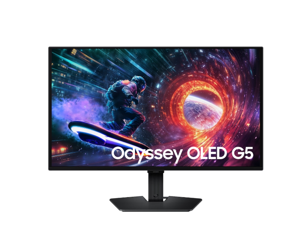 Монитор Samsung 27FG502 27 Odyssey G5 OLED 180Hz HDMI 144Hz 1ms 2560x1440 DP HDMI Black