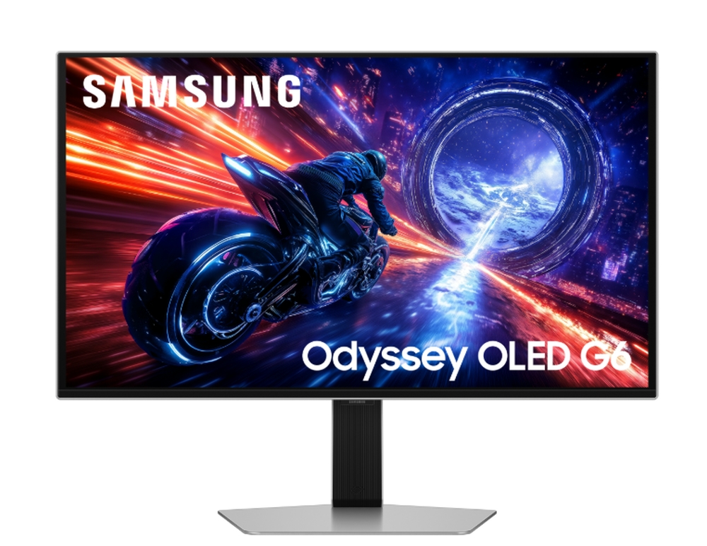 Монитор Samsung 27FG602 27 Odyssey G6 OLED 500Hz 0.03ms 2560x1440 DP HDMI Silver