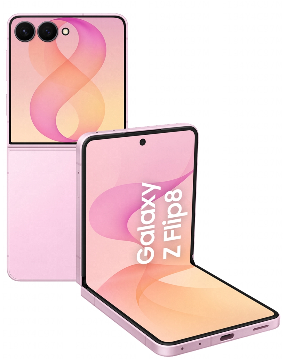 Смартфон Samsung Galaxy Z Flip8 5G SM‑F776, 12 GB RAM, 256 GB, Pink