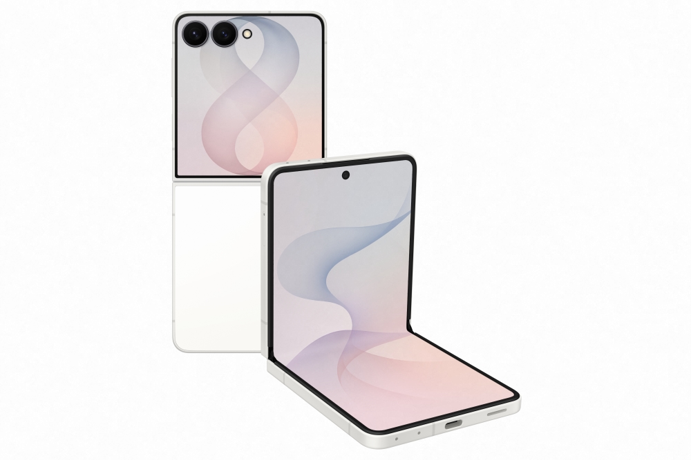 Смартфон Samsung Galaxy Z Flip8 5G SM‑F776, 12 GB RAM, 512 GB, Cream