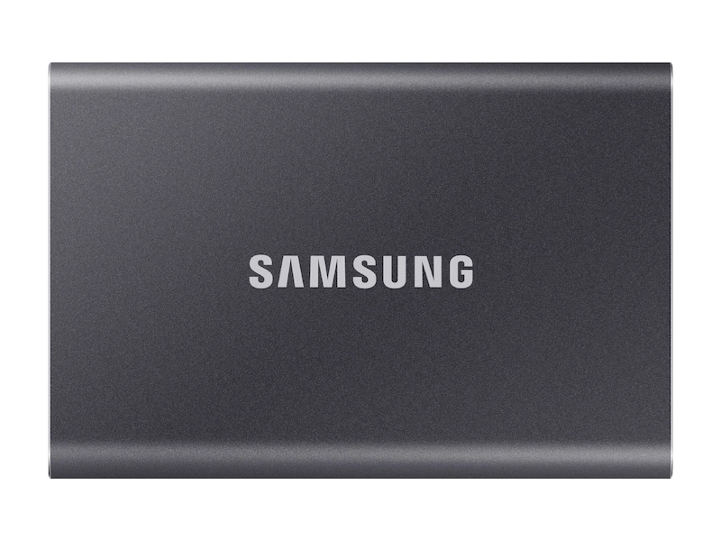 Твърд диск Samsung Portable SSD T7 1TB, Titanium