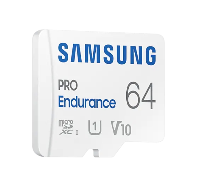 Карта памет Samsung 64 GB micro SD PRO Endurance Adapter Class10