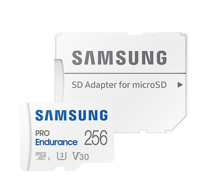 Карта памет Samsung 256 GB micro SD PRO Endurance Adapter Class10