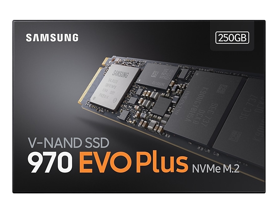 Вътрешен SSD Samsung SSD 970 EVO Plus 250 GB
