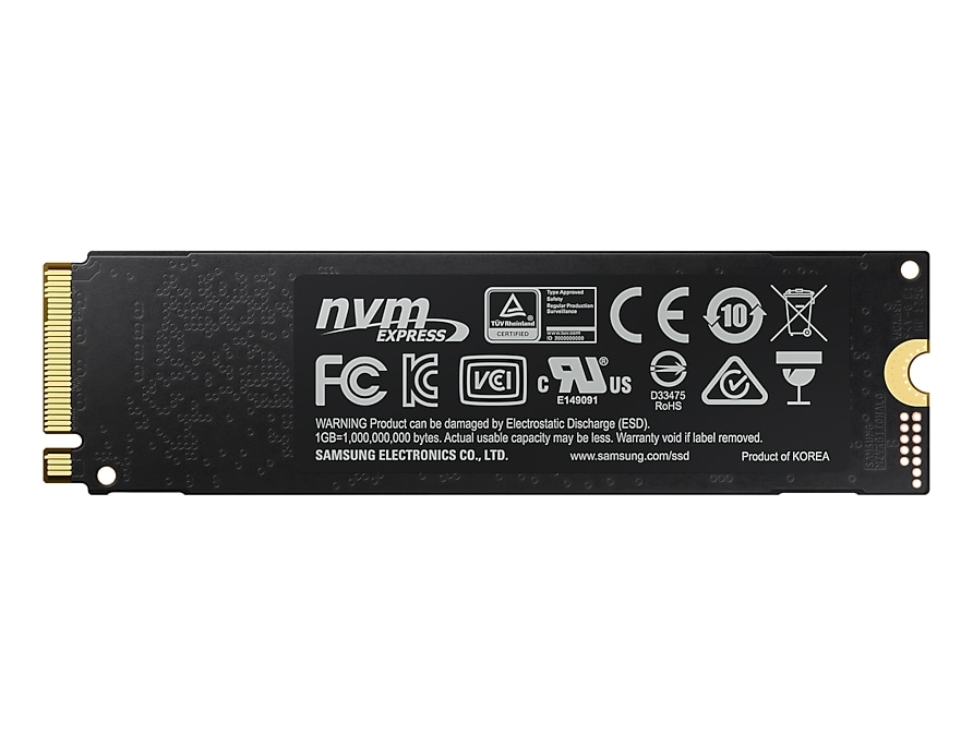 Вътрешен SSD Samsung SSD 970 EVO Plus 1 TB M.2, 1 GB DDR4