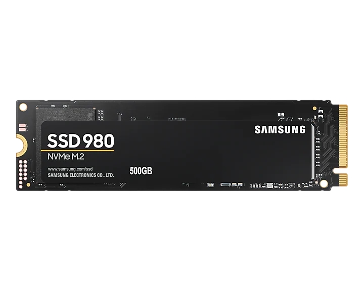 Вътрешен SSD Samsung 980 500GB PCIe 3.0 NVMe