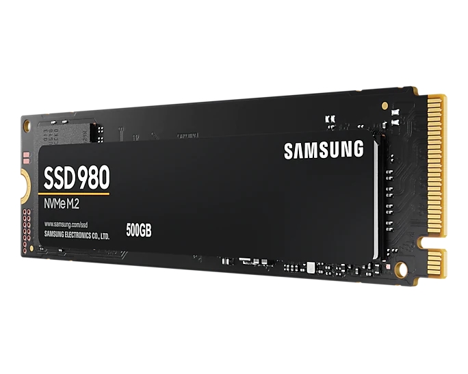 Вътрешен SSD Samsung 980 500GB PCIe 3.0 NVMe