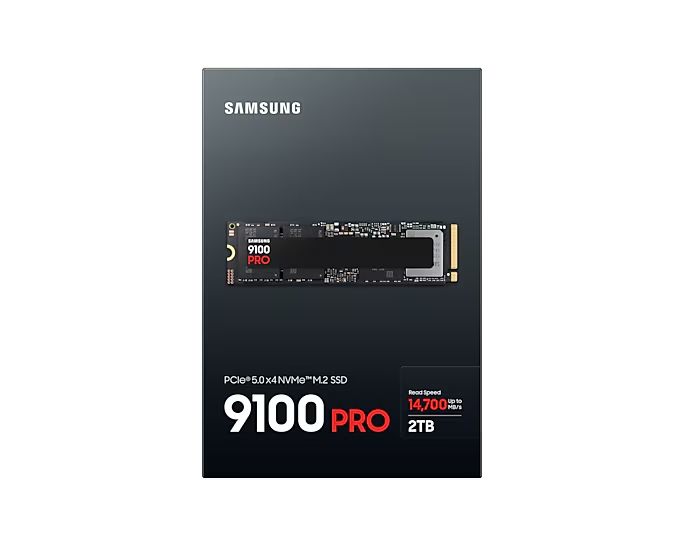 SSD Samsung 9100 PRO 2TB PCIe 5.0 NVMe M.2