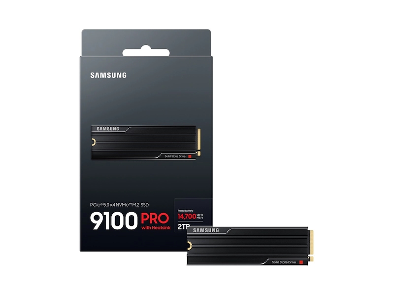 SSD Samsung SSD9100 PRO2TB Heatsink PCIe5.0 NVMe M.2