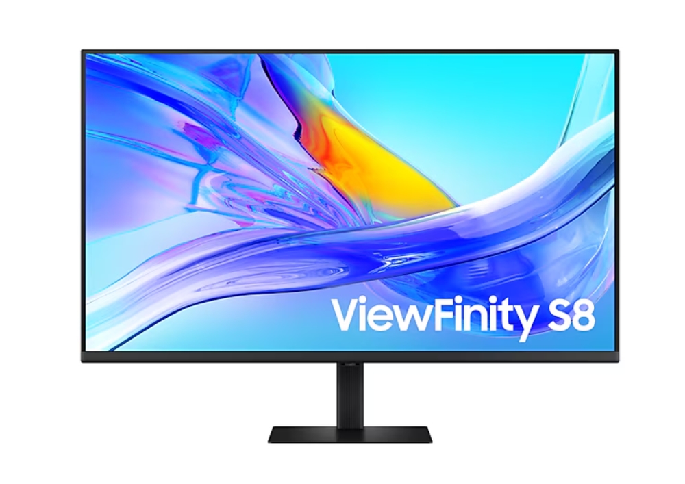 Монитор Samsung LS37D800UA ViewFinity S8 VA LED UHD 37 USB-C HDMI Ethernet черен