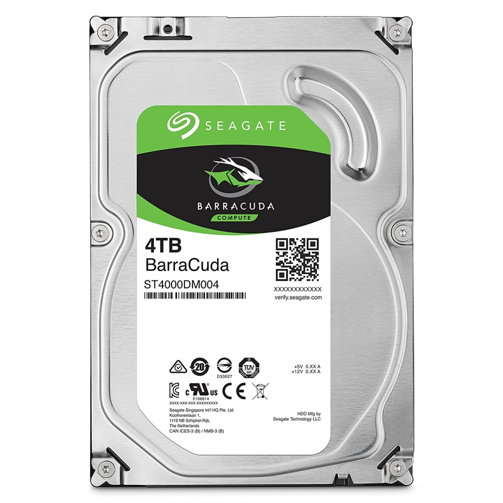 Вътрешен HDD Seagate BarraCuda 4TB 5400rpm 256MB