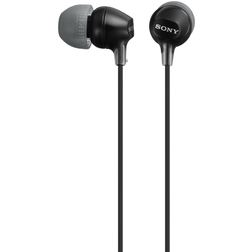 Headsets sony mdr-ex15lp black